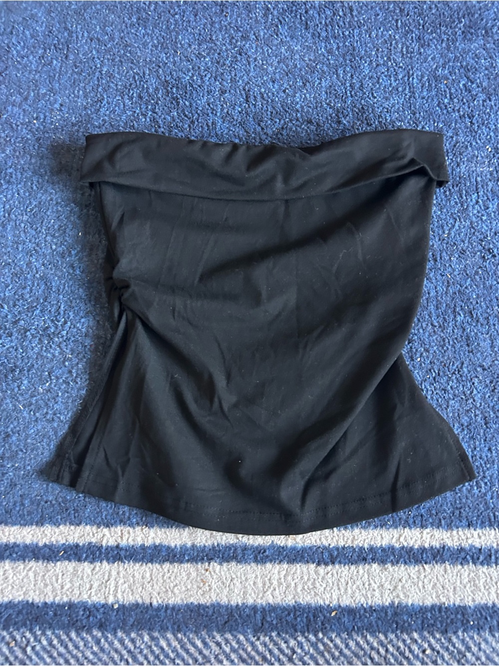 ROMWE Black Strapless Tube Top